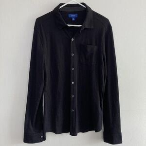 Apt 9 | Medium | Black | Mens | Long Sleeves | Button Down